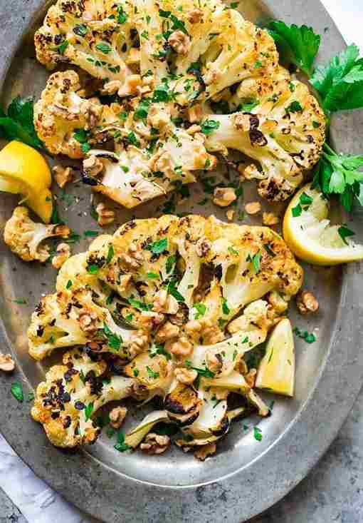 Grilled Cauliflower Steaks