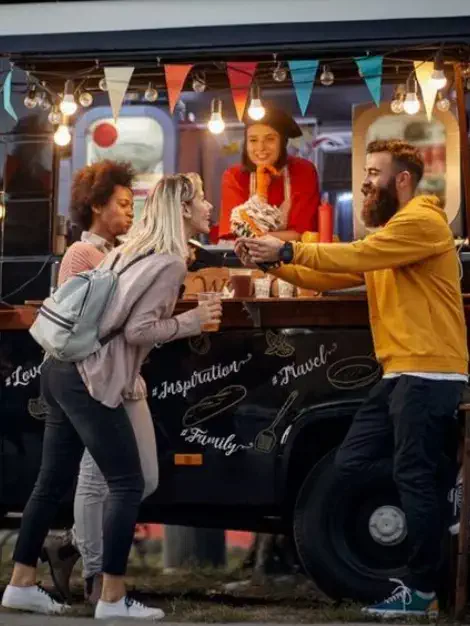 exploring food trucks as a car date idea