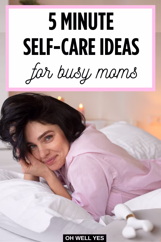 a young mother indulging in some cozy moments for self-care