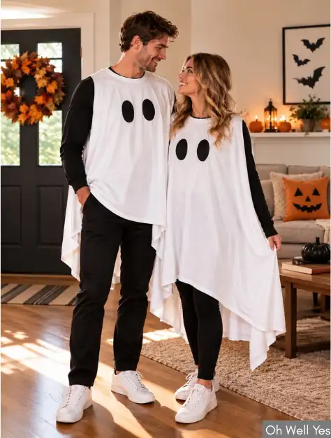 Easy Last Minute Ghost Costume