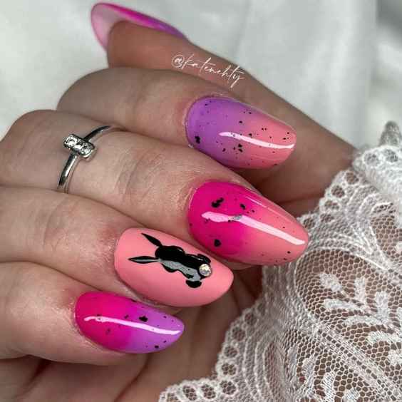 easter eggshell nail designs