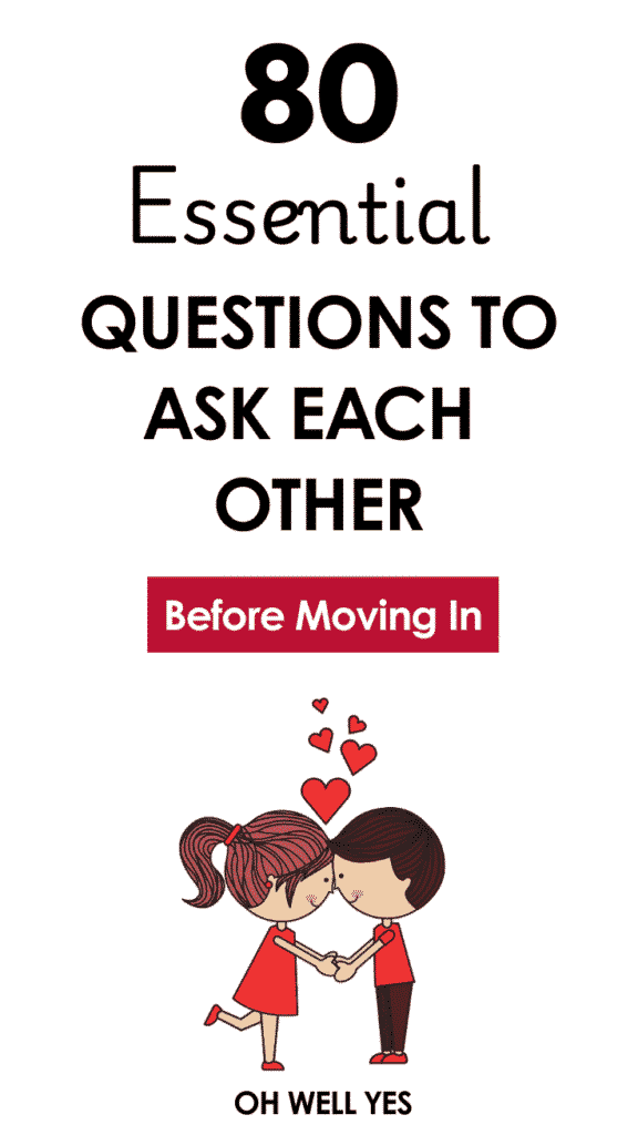 couple live-in questions
