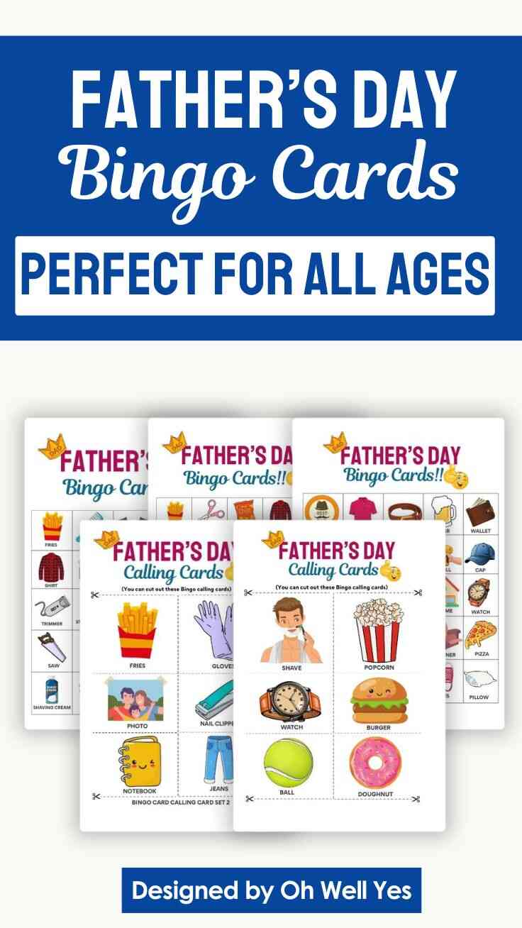 30 Meaningful Father’s Day Activities + Game Pack - Oh Well Yes