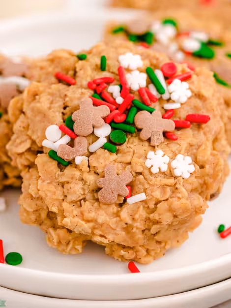 no bake gingerbread cookies
