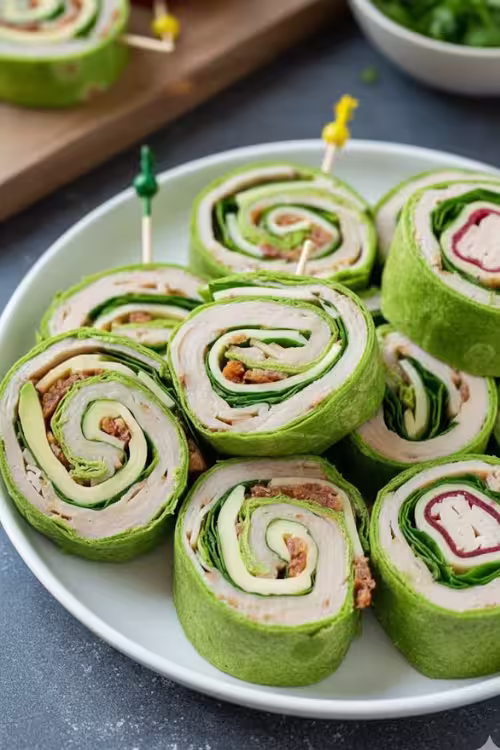 Easy Green Pinwheel Recipe
