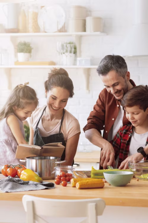 a family easter tradition of baking together