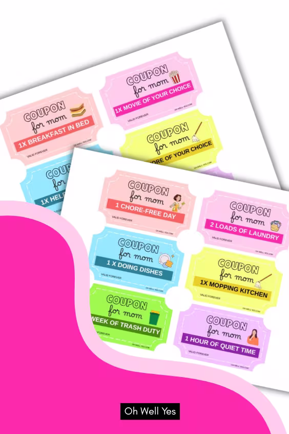 Free Mom Coupons for Mother’s Day that moms can use