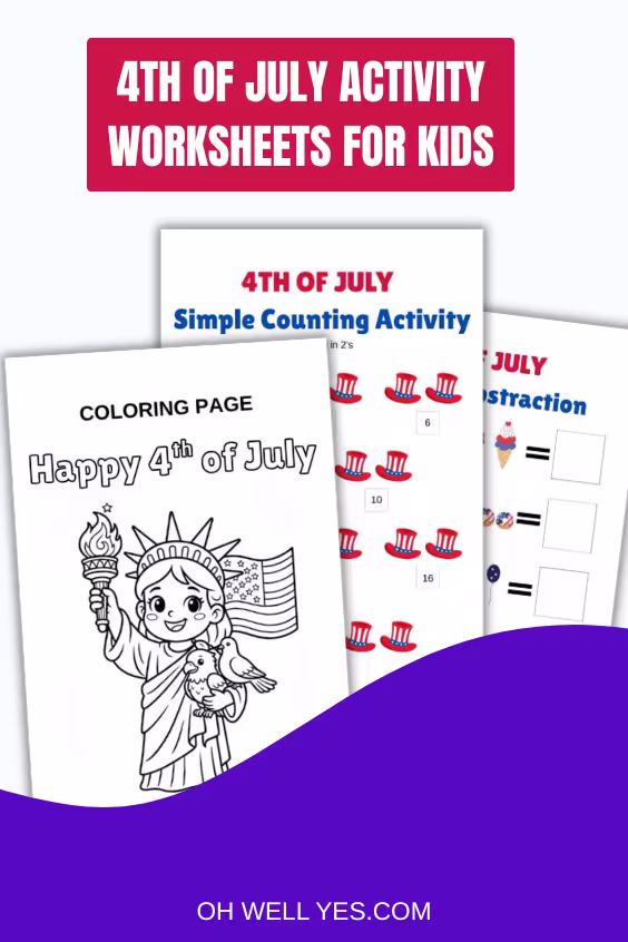 Independence Day printables for kids
