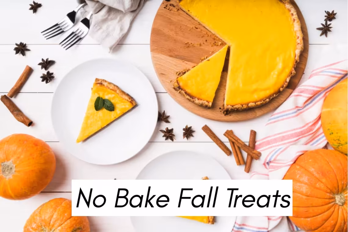 Fall no bake treats