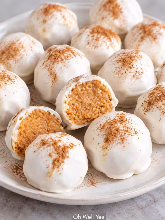 Pumpkin Spice Oreo Balls