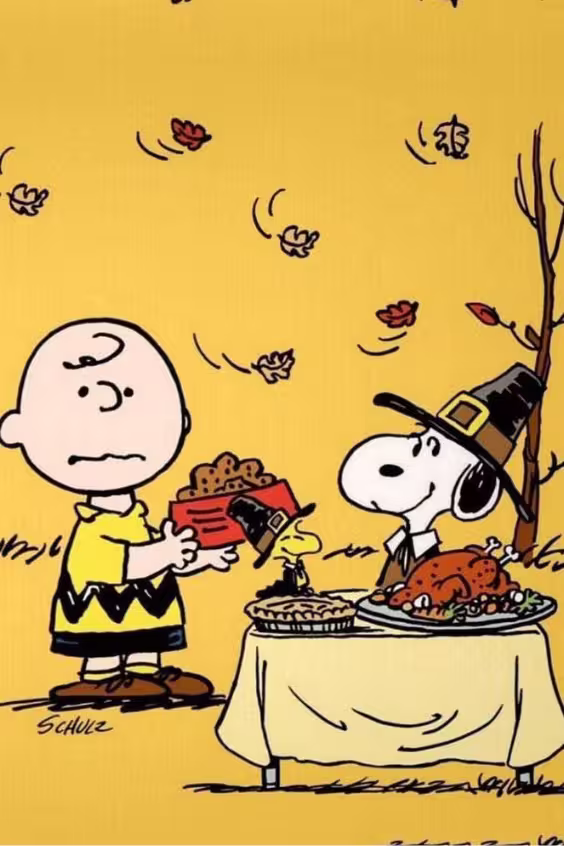 Thanksgiving movie to watch - A Charlie Brown Thanksgiving